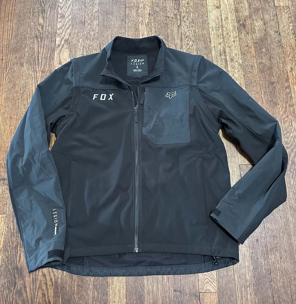 Fox Racing Legion Softshell Off-Road Jacket Convertible Vest Feature size Large